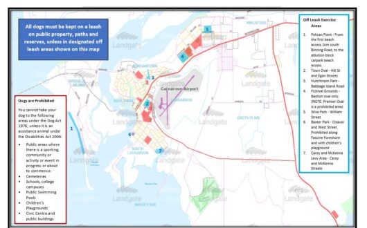 SHIRE-OF-CARNARVON-OFF-LEASH-EXERCISE-AND-PROHIBITED-AREA-INFORMATION-SHEET-AND-MAP_Page_2